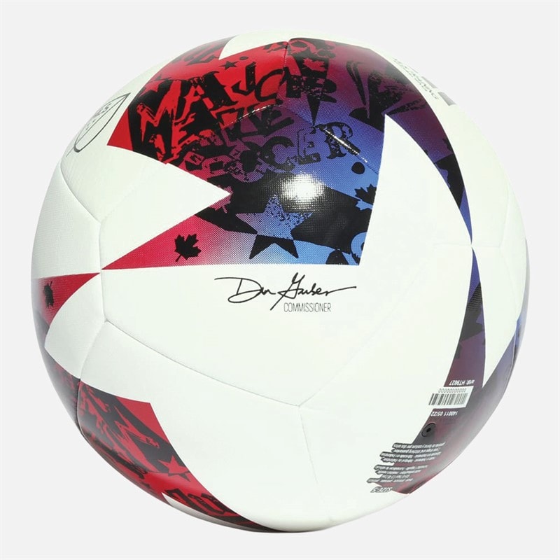 adidas MLS Training Football White/Blue/Red - Image 2