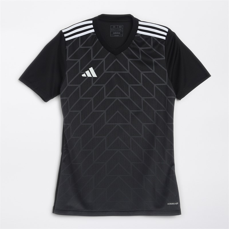 adidas Mens Team Icon 23 T-Shirt Black - Image 1