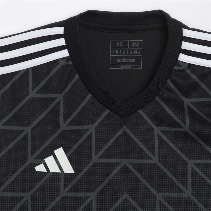 adidas Mens Team Icon 23 T-Shirt Black - Image 2