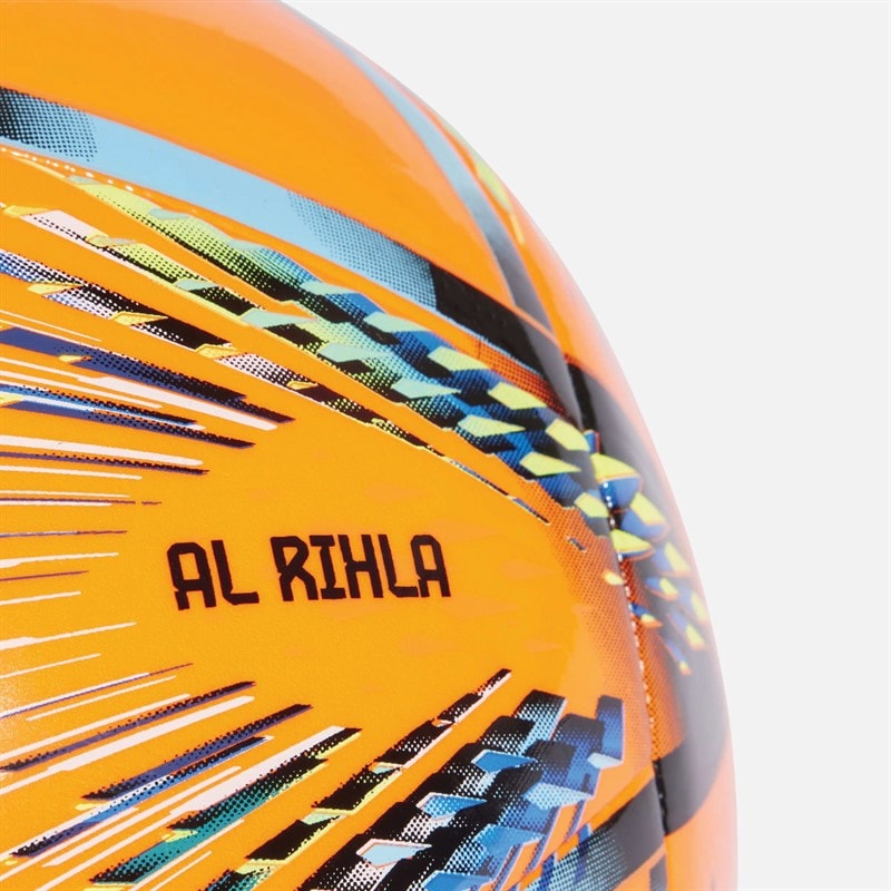 adidas World Cup 2022 Al Rihla Pro Beach Football (FIFA Quality Pro Certified) Solar Orange/Multi/Black - Image 4