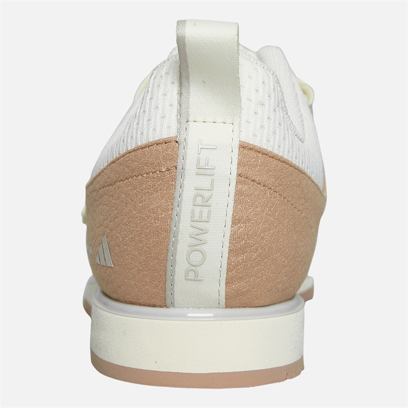 adidas Mens Powerlift 5 Weightlifting Shoes Off White/Wonder Alumina/Warm Sandstone - Image 3