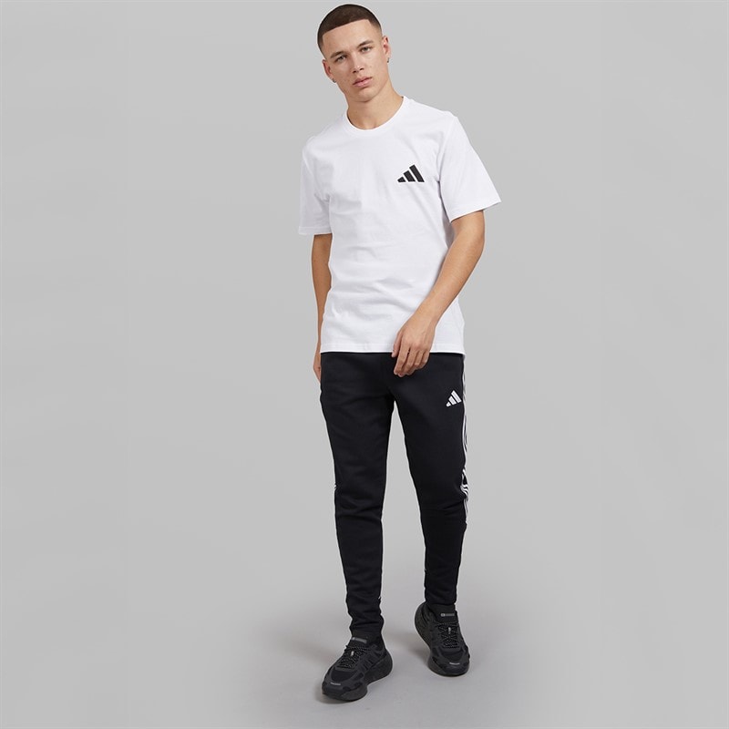 adidas Mens Graphic T-Shirt White - Image 4
