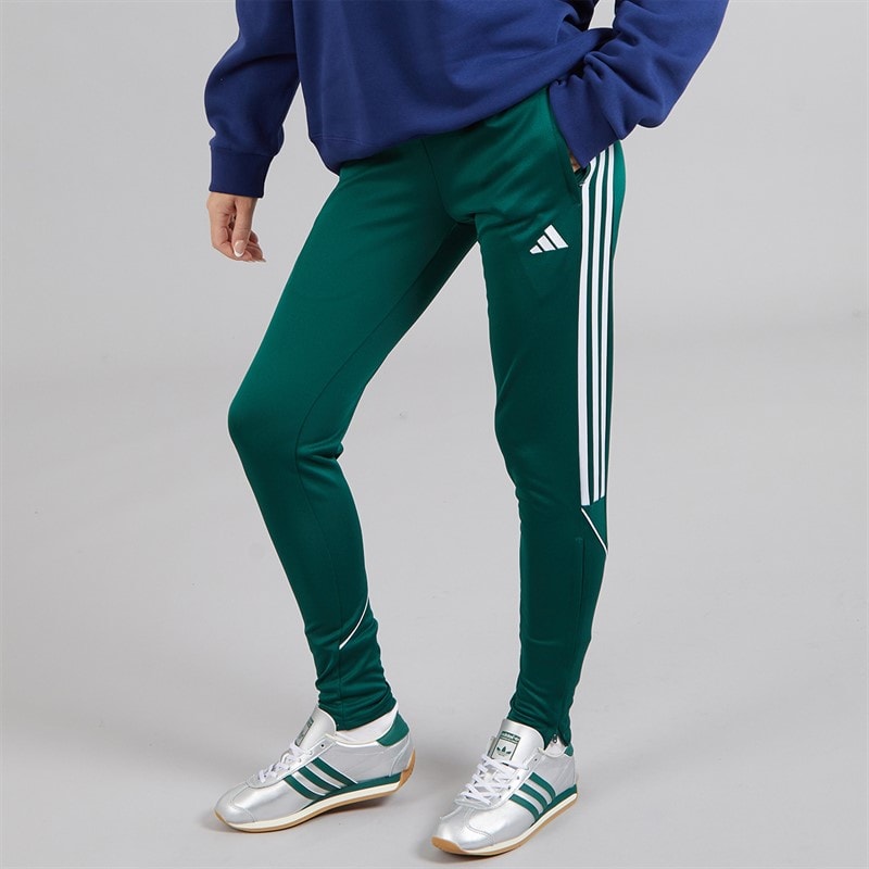 adidas Womens Tiro 23 Track Pants Collegiate Green/White - Image 1