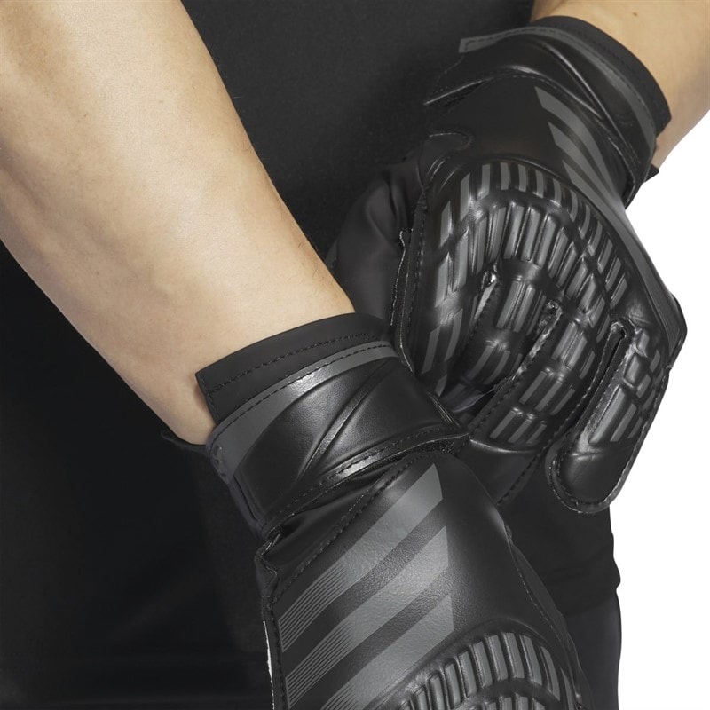 adidas Mens Predator Training Goalkeeper Gloves Black - Image 3
