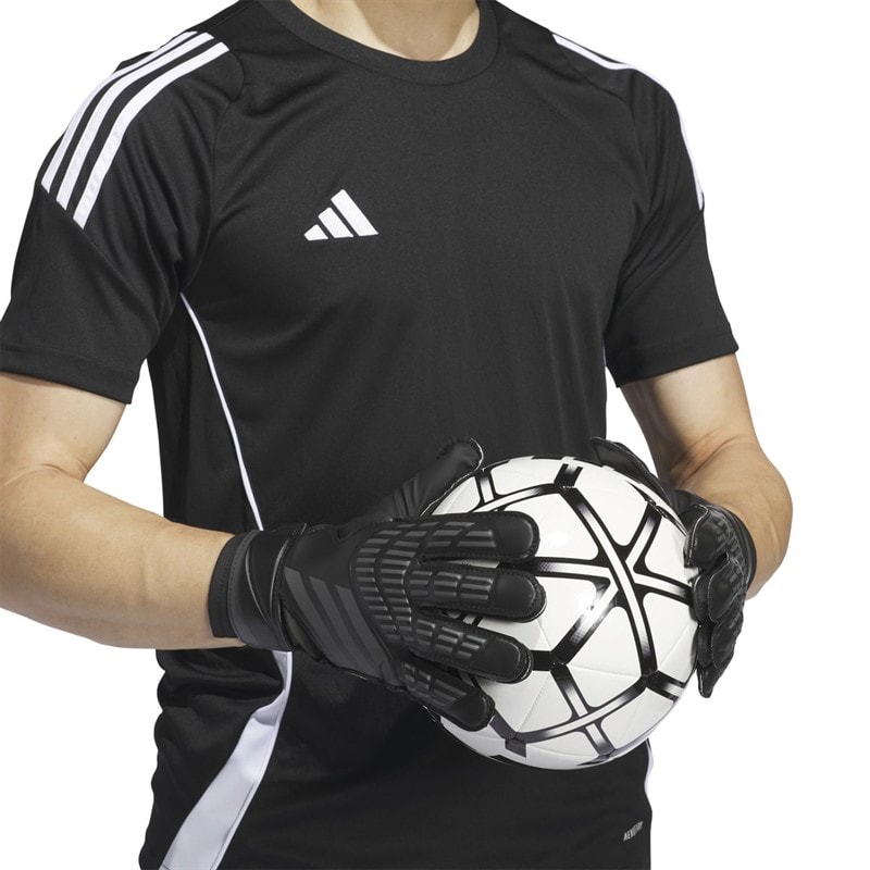 adidas Mens Predator Training Goalkeeper Gloves Black - Image 4