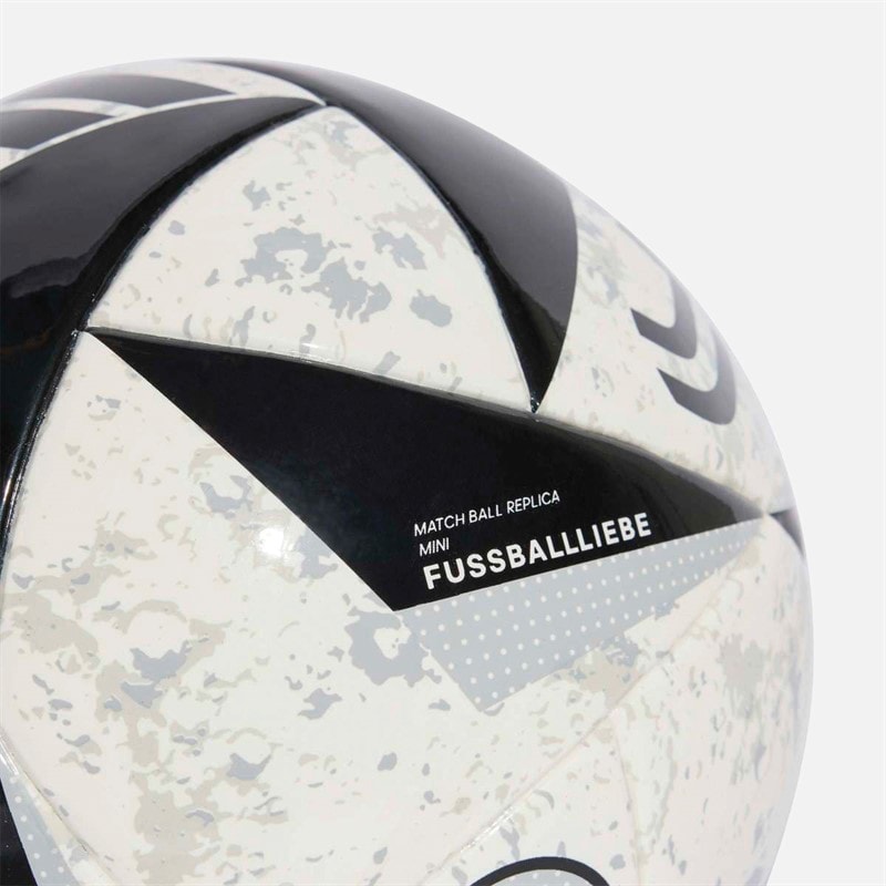 adidas JFC Juventus Home Mini Football White/Black/Light Solid Grey - Image 3