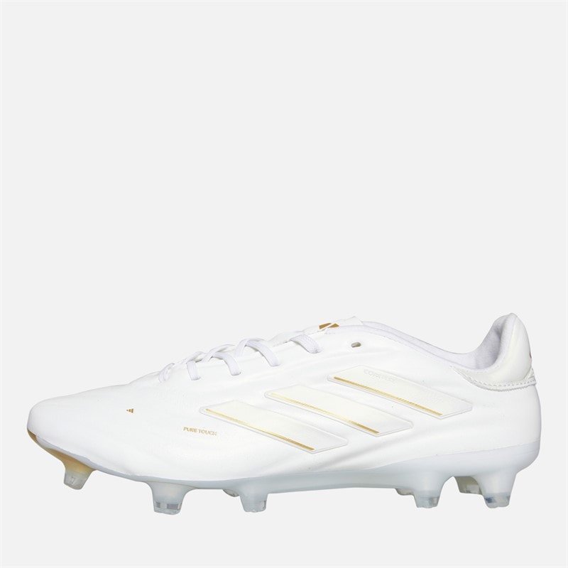 adidas Mens Copa Pure 2 Elite Dayspark Pack FG Firm Ground Football Boots Cloud White/Cloud White/Gold Metallic - Image 1