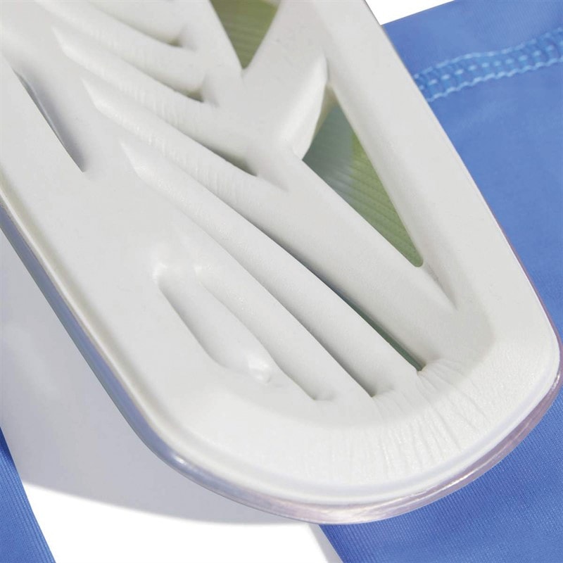 adidas Tiro League Shin Guards Blue Fusion/Lucid Pink/Lucid Lemon - Image 3
