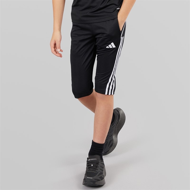 adidas Junior Tiro 23 League 3/4 Length Pants Black