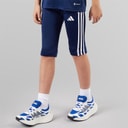 adidas Junior Tiro 23 League 3/4 Length Pants Team Navy Blue