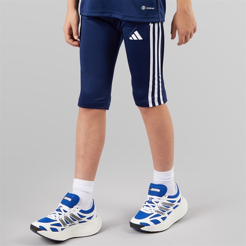 adidas Junior Tiro 23 League 3/4 Length Pants Team Navy Blue