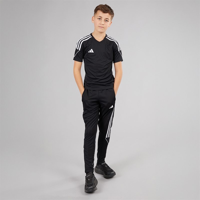 adidas Junior Tiro 23 League Track Pants Black/White - Image 4