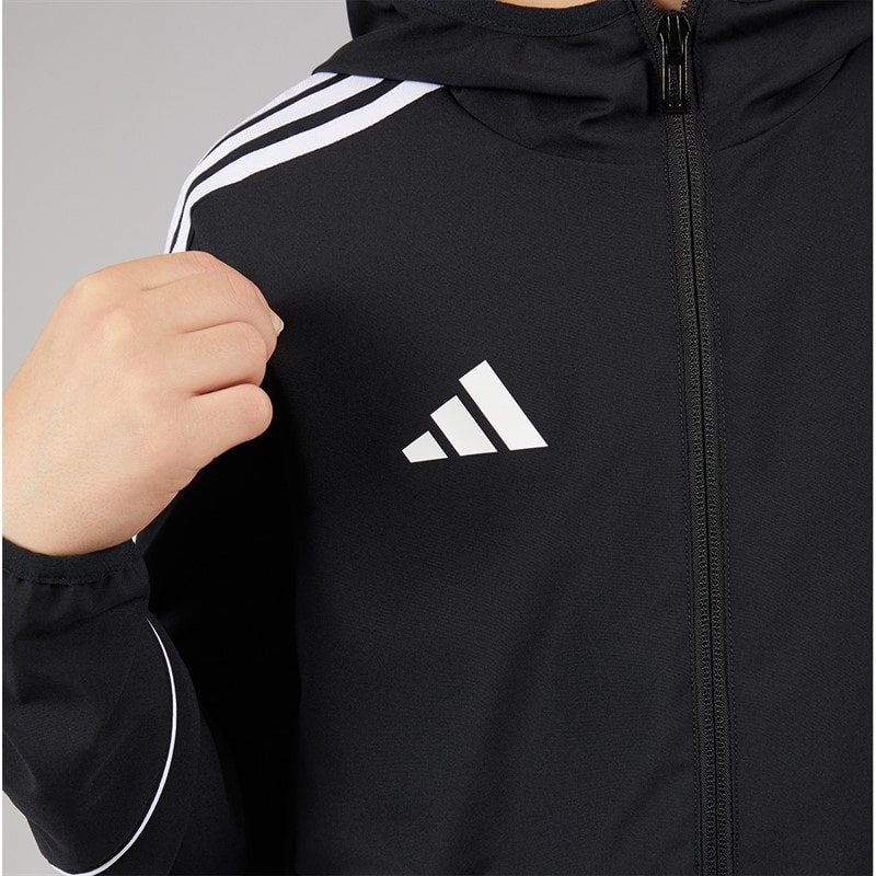 adidas Junior Boys Tiro 23 League Windbreaker Jacket Black - Image 3