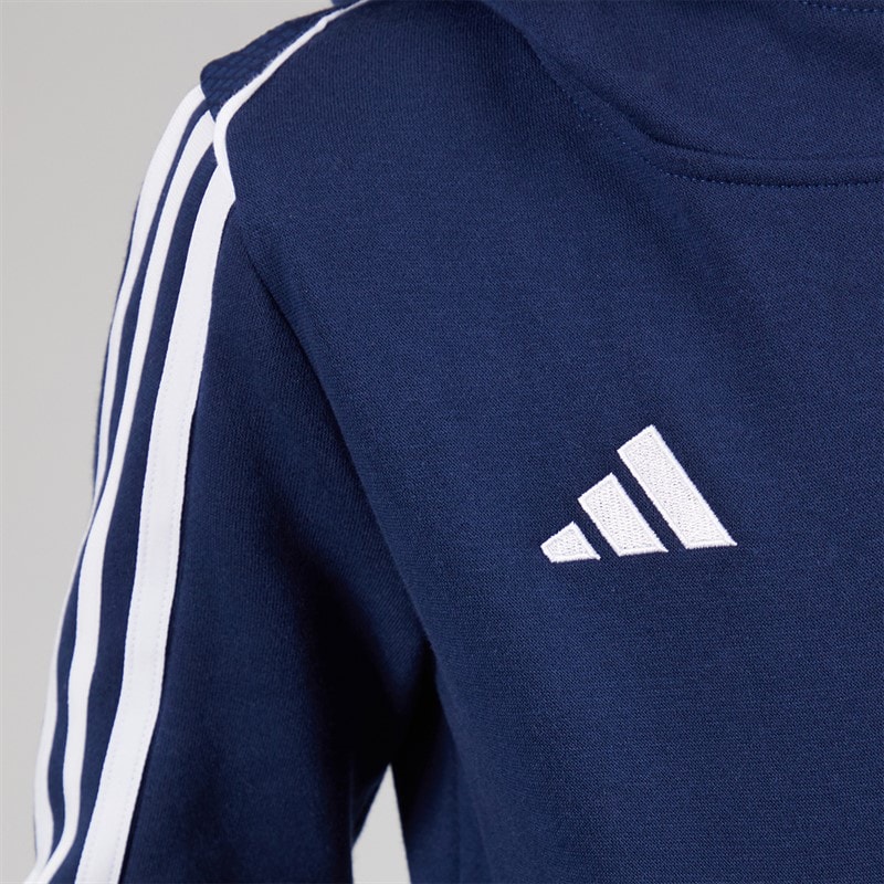 adidas Junior Boys Tiro 23 League Hoodie Team Navy Blue - Image 3