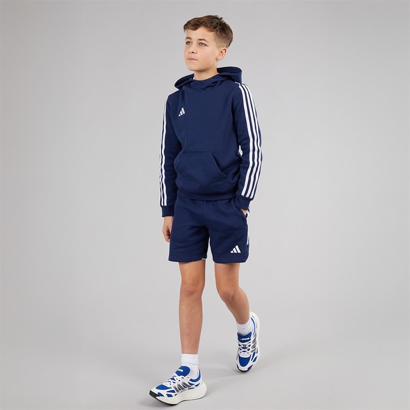 adidas Junior Boys Tiro 23 League Hoodie Team Navy Blue - Image 4