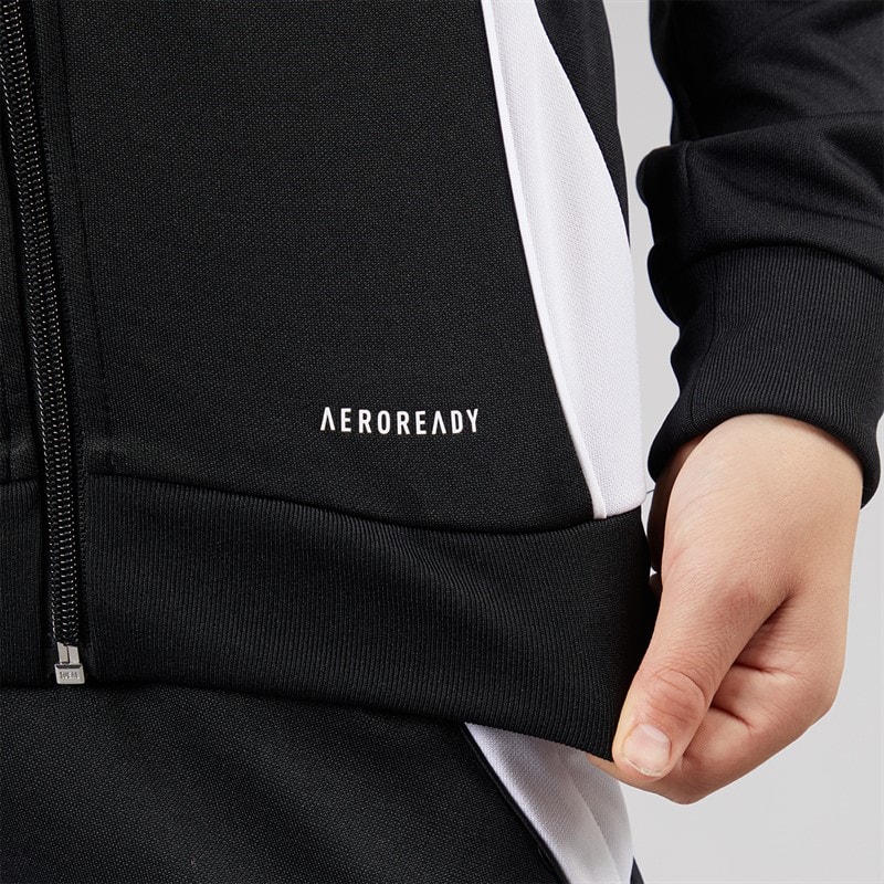 adidas Kids Tiro 24 Training Jacket Black/White - Image 5
