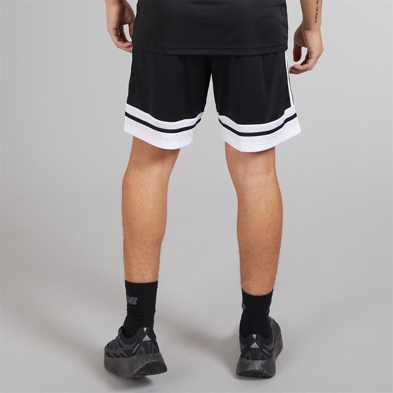 adidas Mens Squadra 25 Shorts Black/White - Image 2