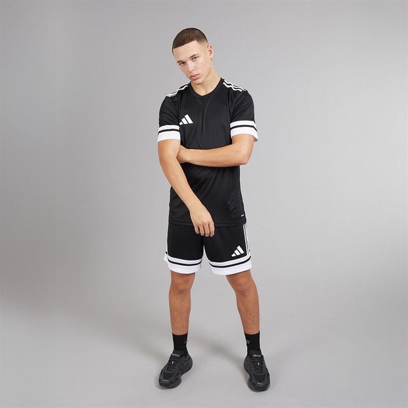 adidas Mens Squadra 25 Shorts Black/White - Image 4