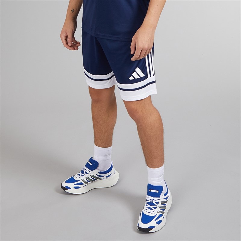 adidas Mens Squadra 25 Shorts Navy/White