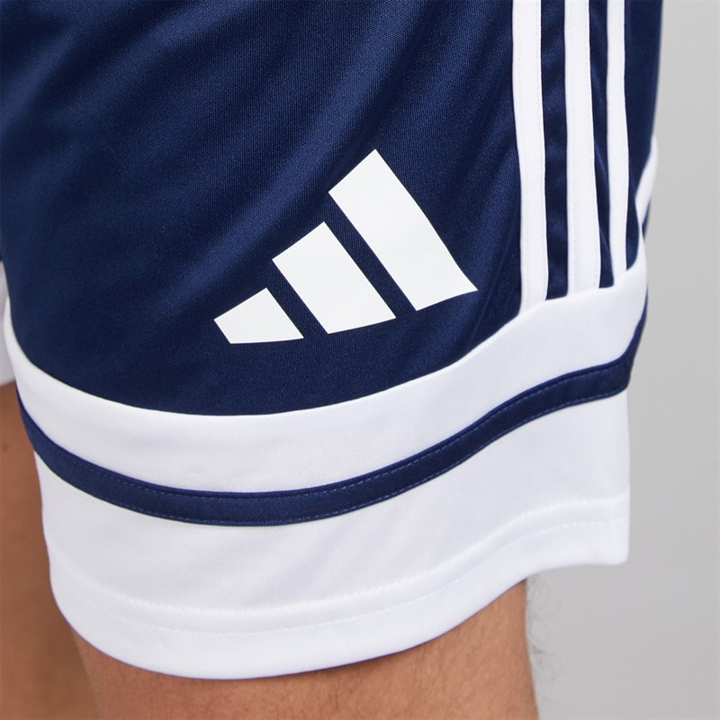 adidas Mens Squadra 25 Shorts Navy/White - Image 3
