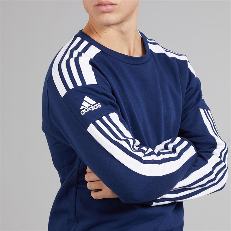 adidas Mens Squadra 21 Sweatshirt Team Navy Blue - Image 3