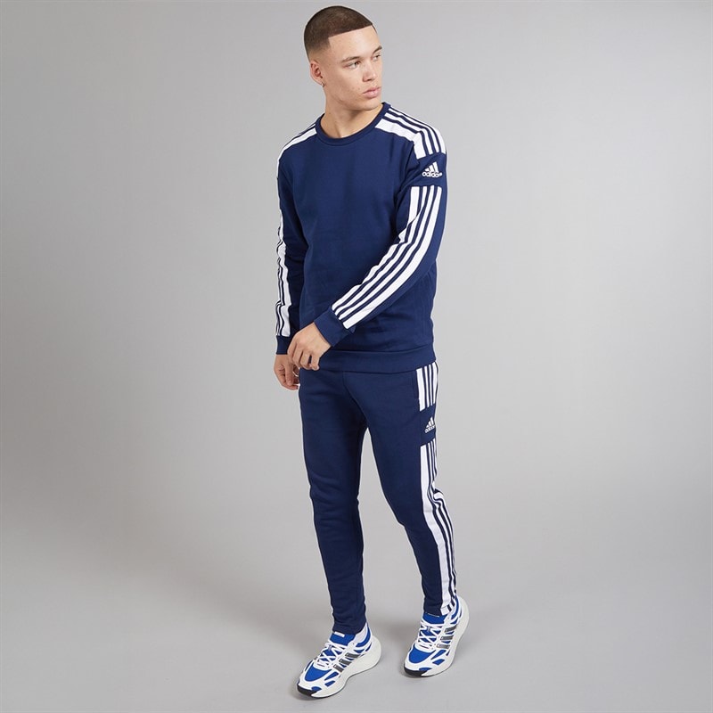 adidas Mens Squadra 21 Sweatshirt Team Navy Blue - Image 4
