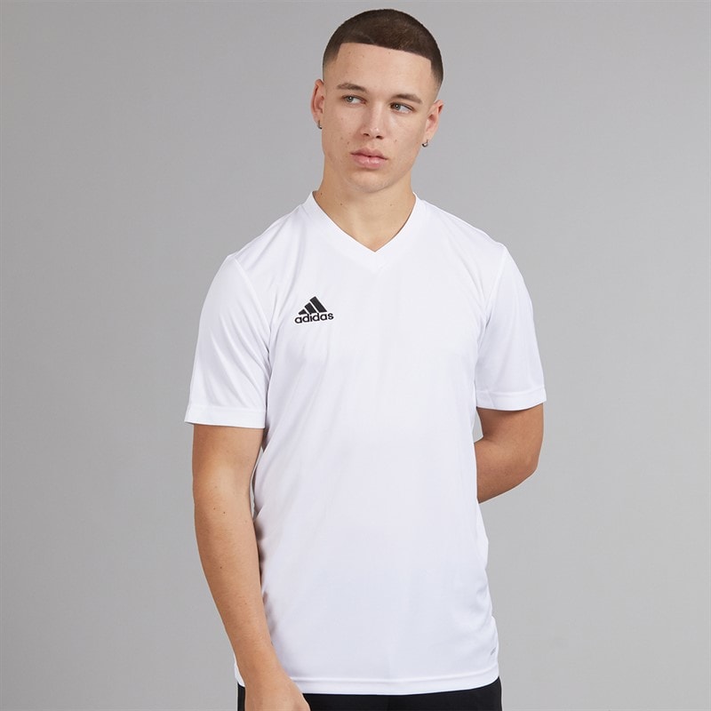 adidas Mens Entrada 22 T-Shirt White