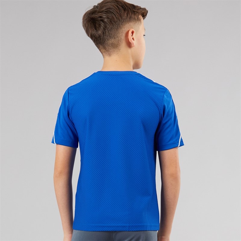 adidas Kids Tiro 23 League T-Shirt Team Royal Blue/White - Image 2
