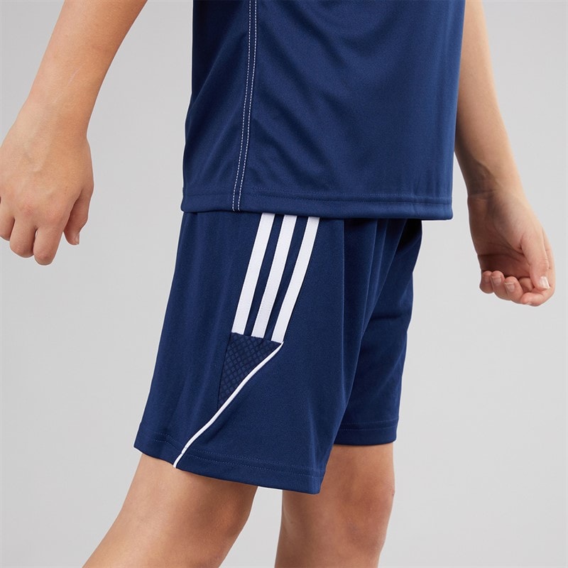 adidas Kids Tiro 23 League Shorts Team Navy Blue 2/White - Image 5