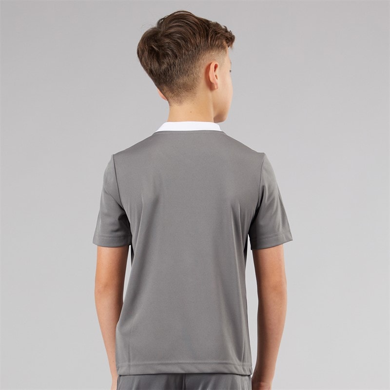 adidas Junior Entrada 22 T-Shirt Team Grey Four - Image 2