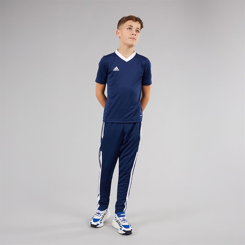 adidas Junior Entrada 22 T-Shirt Team Navy Blue - Image 4