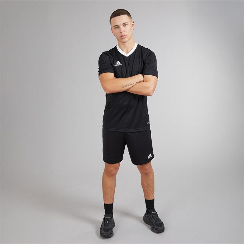 adidas Mens Entrada 22 Shorts Black - Image 4