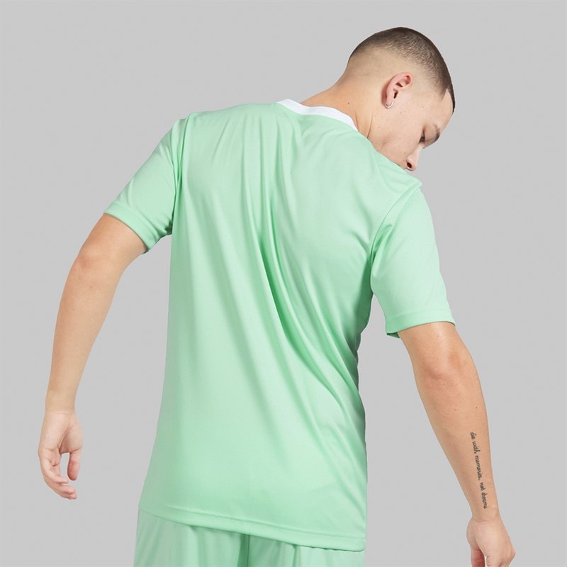 adidas Mens Entrada 22 T-Shirt Clear Mint - Image 2
