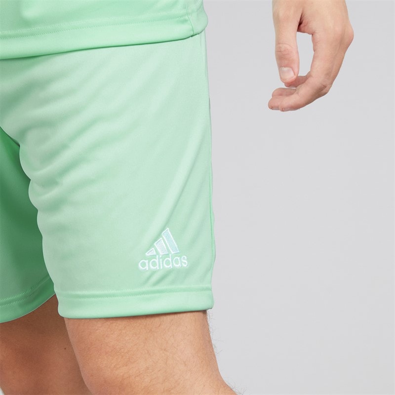 adidas Mens Entrada 22 Shorts Clear Mint - Image 3