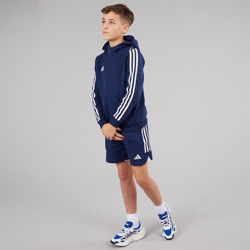 adidas Junior Tiro 23 League Sweat Shorts Team Navy Blue 2 - Image 4