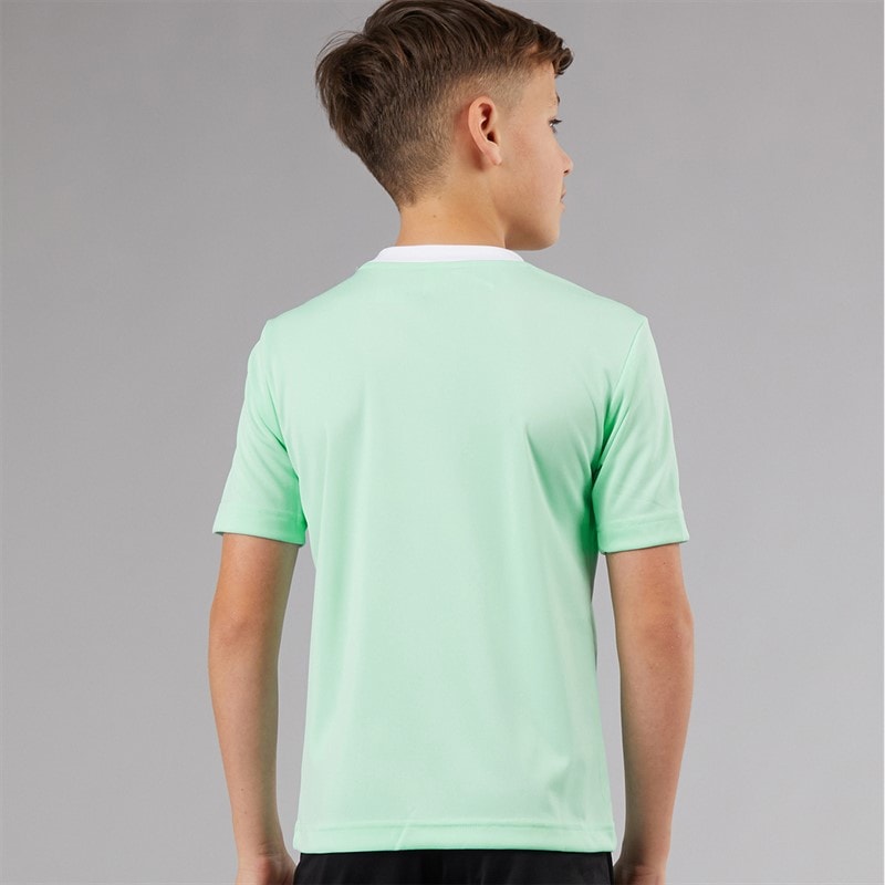 adidas Junior Entrada 22 T-Shirt Clear Mint - Image 2