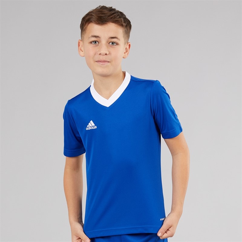 adidas Junior Entrada 22 T-Shirt Team Royal Blue