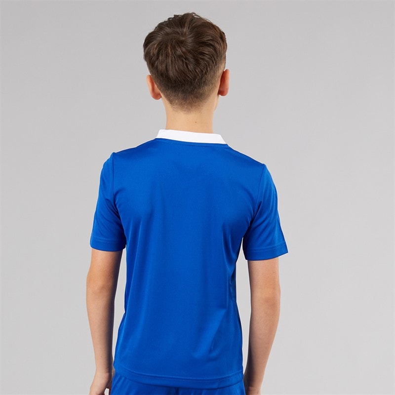 adidas Junior Entrada 22 T-Shirt Team Royal Blue - Image 2