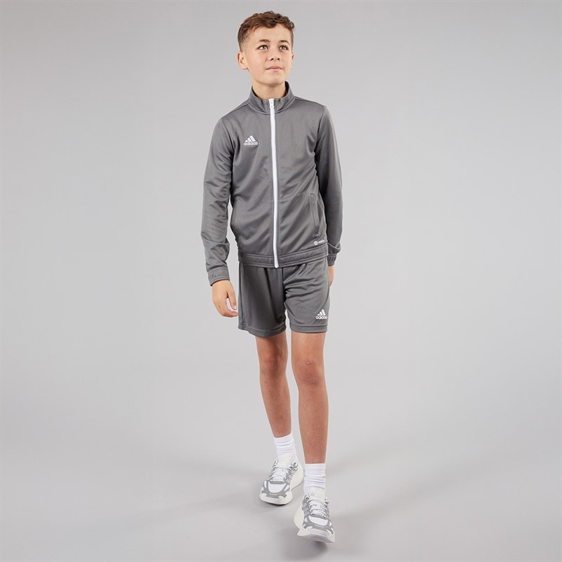 adidas Junior Entrada 22 Track Jacket Team Grey Four - Image 4