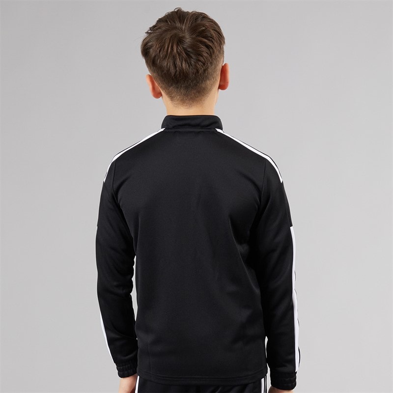 adidas Kids Squadra 21 Track Jacket Black/White - Image 2