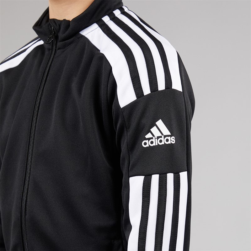 adidas Kids Squadra 21 Track Jacket Black/White - Image 3