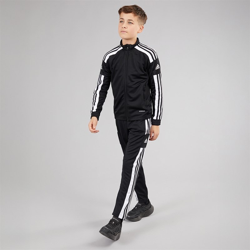 adidas Kids Squadra 21 Track Jacket Black/White - Image 4