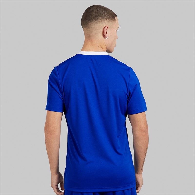 adidas Mens Entrada 22 T-Shirt Team Royal Blue - Image 2