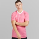 adidas Mens Entrada 22 T-Shirt Semi Pink Glow