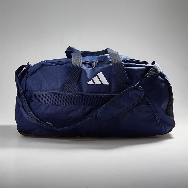 adidas Tiro League Medium Duffle Bag Team Navy Blue 2/Black/White - Image 2