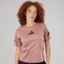 adidas Womens Z.N.E. T-Shirt Warm Clay