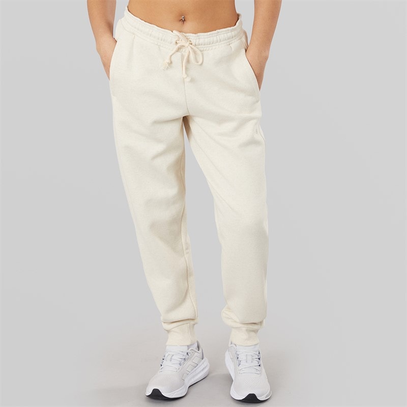 adidas Womens All Szn 3-Stripes Cuffed Joggers Ecru Tint Mel - Image 3