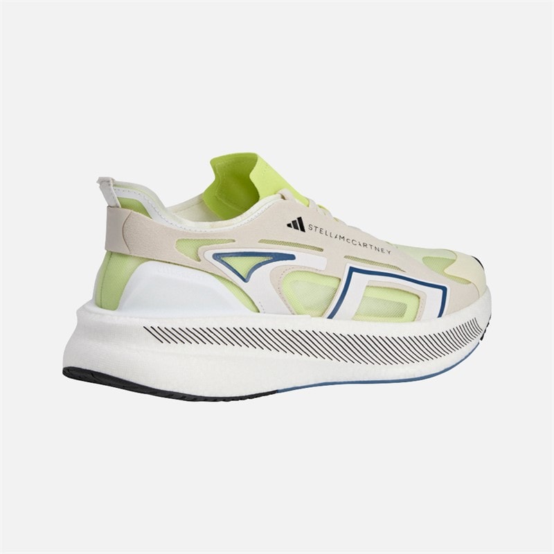 adidas Womens Stella McCartney Ultraboost 5 Neutral Running Trainers Bliss/Halo/Cloud White - Image 3