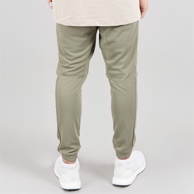 adidas Mens Train Essentials Camo Training Joggers Silver Pebble - Image 2