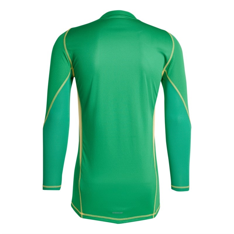 adidas Mens Tiro 24 Pro Long Sleeve Goalkeeper Jersey Team Green - Image 2